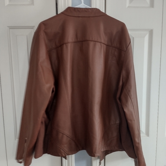 Guess Faux Leather Jacket 3X - Picture 3 of 14